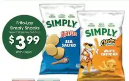 Kroger Frito-Lay Simply Snacks offer