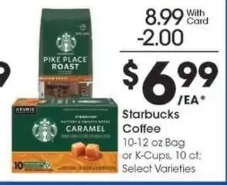 Kroger Starbucks Coffee offer