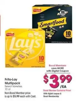 Kroger Frito-Lay Multipack offer