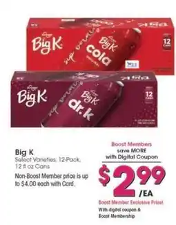 Kroger Big K offer
