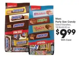 Kroger Mars Party Size Candy offer