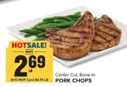 Food Lion Pork Chops offer