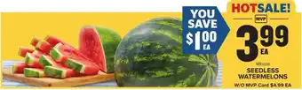Food Lion Whole Seedless Watermelons offer