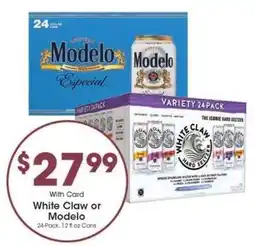 Kroger White Claw or Modelo offer