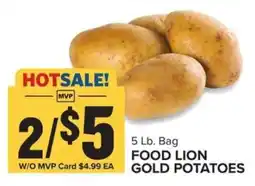 Food Lion FOOD LION GOLD POTATOES offer