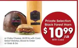 Kroger Private Selection Black Forest Ham offer