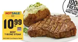 Food Lion Beef T-Bone Steak offer