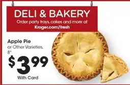 Kroger Apple Pie offer
