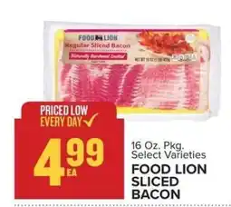 Food Lion Food Lion Sliced Bacon offer