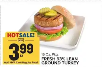 Food Lion Fresh 93% Lean Ground Turkey offer