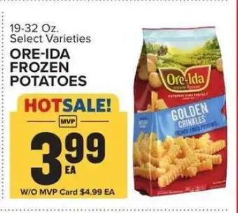 Food Lion Ore-ida Frozen Potatoes offer