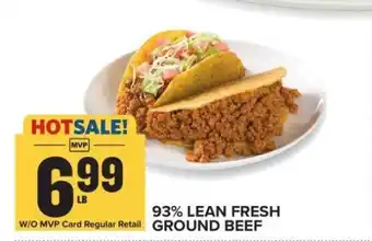 Food Lion 93% Lean Fresh Ground Beef offer