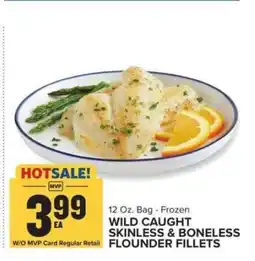 Food Lion Wild Caught Skinless & Boneless Flounder Fillets offer