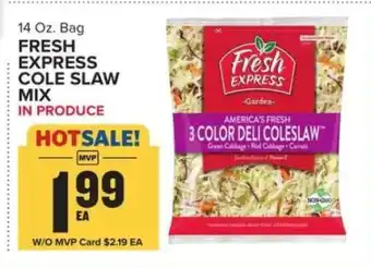 Food Lion Fresh Express Cole Slaw Mix offer