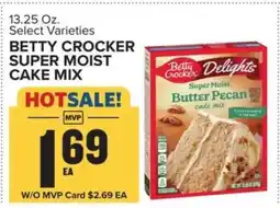 Food Lion Betty Crocker Super Moist cake mix offer