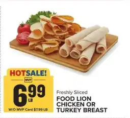 Food Lion Food Lion Chicken or Turkey Breast offer