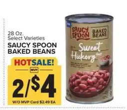 Food Lion Saucy Spoon Baked Beans offer