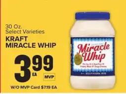 Food Lion Kraft Miracle Whip offer