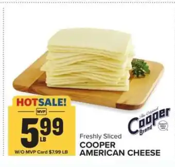 Food Lion COOPER AMERICAN CHEESE offer