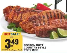 Food Lion Boston Butt Country Style Pork Ribs offer