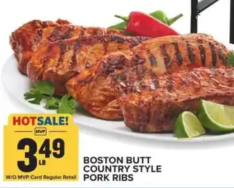 Food Lion Boston Butt Country Style Pork Ribs offer