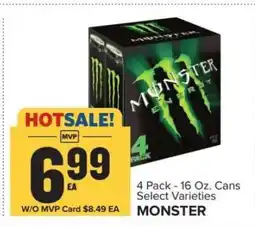 Food Lion Monster offer