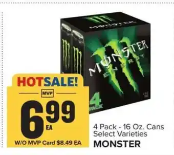 Food Lion Monster offer