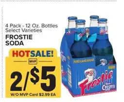 Food Lion Frostie Soda offer
