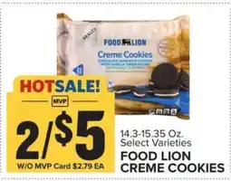 Food Lion FOOD LION CREME COOKIES offer