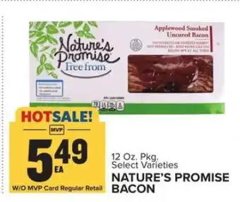 Food Lion NATURE'S PROMISE BACON offer