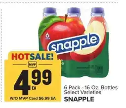 Food Lion Snapple offer