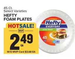 Food Lion HEFTY FOAM PLATES offer