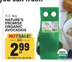 Food Lion Nature's Promise Organic Avocados offer