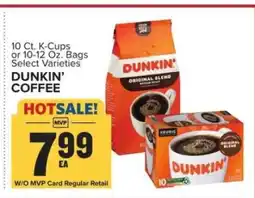 Food Lion Dunkin' Coffee offer