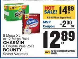 Food Lion Charmin & Bounty offer