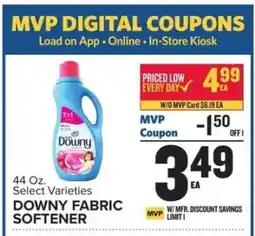 Food Lion Downy Fabric Softener offer