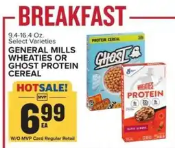 Food Lion General Mills Wheaties or Ghost Protein Cereal offer
