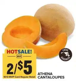 Food Lion Athena Cantaloupes offer