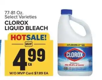 Food Lion Clorox Liquid Bleach offer