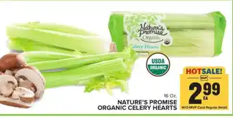 Food Lion Nature's Promise Organic Celery Hearts offer