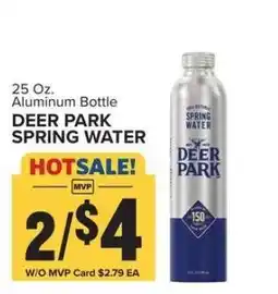 Food Lion Deer Park Spring Water offer