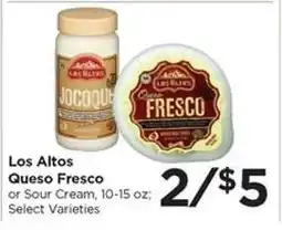 Food 4 Less Los Altos Queso Fresco or Sour Cream offer