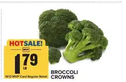 Food Lion Broccoli Crowns offer