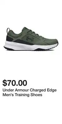 Kohl's Under Armour Charged Edge Men's Training Shoes offer