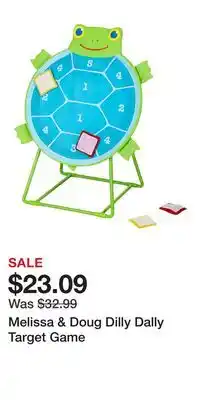 Kohl's Melissa & Doug Dilly Dally Target Game offer