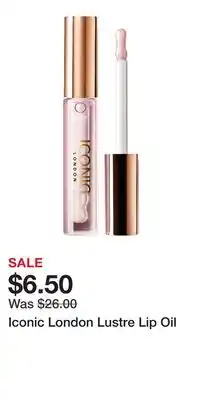Kohl's Iconic London Lustre Lip Oil offer