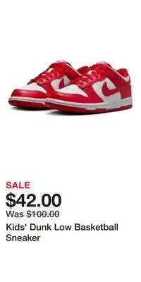 Nordstrom Kids' Dunk Low Basketball Sneaker offer