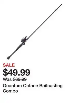 Dick's Sporting Goods Quantum Octane Baitcasting Combo offer