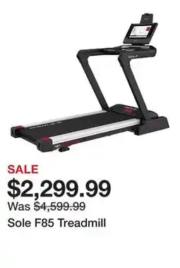Dick's Sporting Goods Sole F85 Treadmill offer