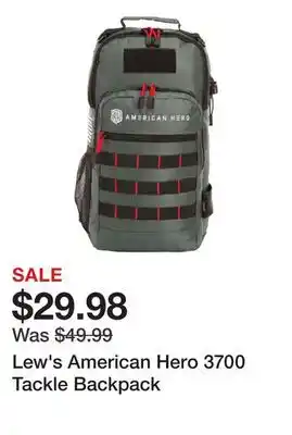 Dick's Sporting Goods Lew's American Hero 3700 Tackle Backpack offer